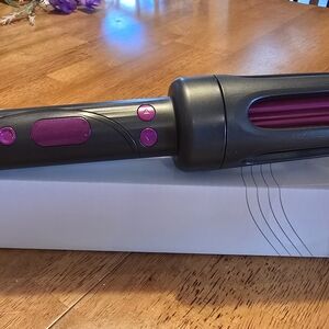 Source Unknown Black and Purple Hair Tool